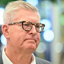 Henrik Montgomery/TT: Ericssons vd Börje Ekholm fick hyfsad, om än lägre, bonus även i fjol. Arkivbild.