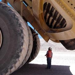 BHP:s koppargruva Escondida i Chile. Foto:  Wikimedia Commons