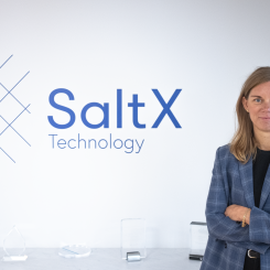 Lina Jorheden, vd för SaltX Technology. Foto: SaltX