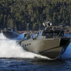 Båtarna bygger på Stridsbåt 90 HSM:s konstruktion. Foto: Saab