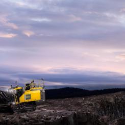 Epirocs SmartROC D65 borrigg är byggd för att klara tuffa förhållanden med funktioner som förbättrar säkerheten och produktiviteten.  Foto: Epiroc
