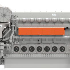 Wärtsilä-motor. Pressbild.