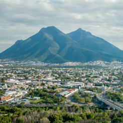 Staden Monterrey ligger i Mexiko, nära gränsen till USA Foto: Volvo
