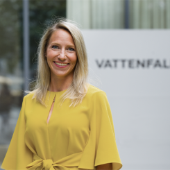 Desirée Comstedt, projektansvarig för kärnkraft inom Vattenfall. Foto: Vattenfall