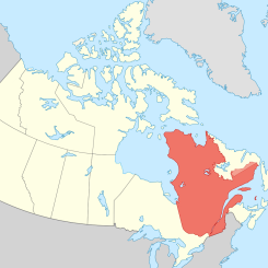 Det finns bland annat stora grafitfyndigheter i Quebec. Bild: © Sémhur/Wikimedia Commons
