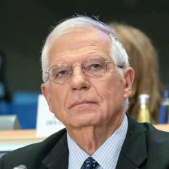 EU:s utrikeschef Borrell motiverade EU:s agerande med lärdomar från det förflutna. Foto: Wikipedia Common, kredit: Europaparlamentet