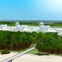 I november 2022 valde den dåvarande polska regeringen Westinghouse AP1000-reaktorteknologi för konstruktion på Lubiatowo-Kopalino-platsen i Choczewo kommun i Pommern i norra Polen. Illustration: PEJ