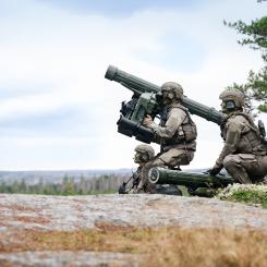 Luftvärnsroboten Bolide 2 kommer att börja levereras 2027. Foto: Saab