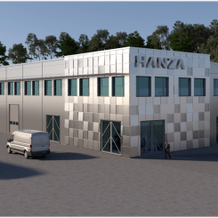 Hanza bygger ut sin fabrik i Töcksfors och lägger ned en annan mindre produktionsenhet. Ill. Hanza Mechanics Töcksfors
