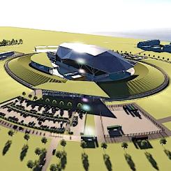 En konceptbild av hur en Rolls-Royce SMR kan se ut (Bild: Rolls-Royce SMR)