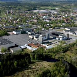Spillvärmen från Trioworlds anläggning täcker behovet av förnybar fjärrvärme i Smålandsstenar. Foto: Nevel