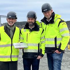 Jim Rowan, Volvo Cars, Adrian Clarke, Novo, Peter Carlsson, Northvolt. Foto: Christian Borg, Business region Göteborg