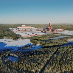 H2 Green Steal har nu säkrat all finansiering för det de kallar "världens största storskaliga gröna stålverk" i Boden. Bild: H2GS