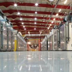 Utformning av hallens interiör och golvfinish (Bild: BAM Bouw en Techniek)