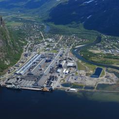 Norsk Hydro Sunndal. Foto: Norsk Hydro