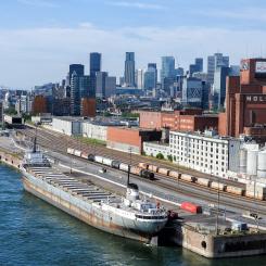 En del av hamnen i Montreal, Kanada. Foto: André Chivinski from Sherbrooke/Wikimedia Commons