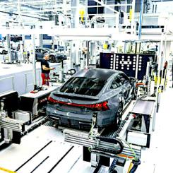 Audi-fabrik i Bryssel, Belgien. Foto: Audi