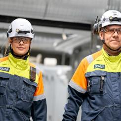 Arbetsuppgifterna på anläggningarna varierar, men störst är behovet av operatörer inom de olika processerna i produktion, underhåll och transport. Foto: SSAB