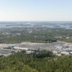 Anläggningen i Nystad, Finland. Foto: Bhlub/Wikimedia Commons