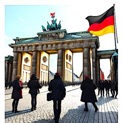 Brandenburger Tot i Berlin. En "geoekonomisk fragmentering" mellan världsekonomierna, har utlöst en kedjereaktion i utbud och efterfrågan. Coronaviruspandemin och det efterföljande kriget har ytterligare förvärrat en redan spända situation. Arkivbild
