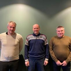 Daniel Ytterbom, Sven Arnerlöf, Roine Nilsson. Foto: Bravida