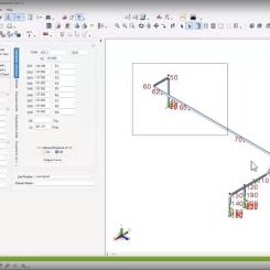 Skärmbild av programvaran Caesar II. Bild: Hexagon/Helena Liden