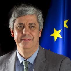 Portugals centralbankschef Mario Centeno. Foto:European Council
