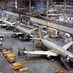 Boeing-fabrik. Foto: Click Americana - https://www.flickr.com/photos/clickamericana/53626818190/Wikimedia Commons
