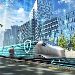 Alstom och Airbus Protect presenterade sina framsteg och delade insikter under InnoTrans 2024. Bild: Alstom