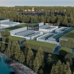 AtNorth planerar att expandera datacentret FIN04 i Finland: Illustration: Datacenter Forum.