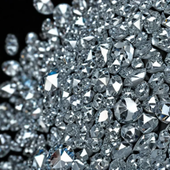 Alrosa får allt svårare att sälja sina diamanter och satsar därför på guldbrytning. Arkivbild.