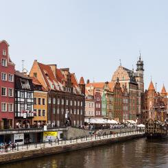 Gdansk i norra Polen. Foto: Diego Delso/Wikimedia Commons