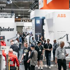 Bild från mässgolvet på Elmia Automation 2024. Bild: Elmia