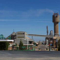 Fertiberia är ledande övergången till produktion av fossilfri mineralgödsel med hjälp av vätgas. Foto visar Fertiberia anläggning i Palos de la Frontera. Foto: Fertiberia