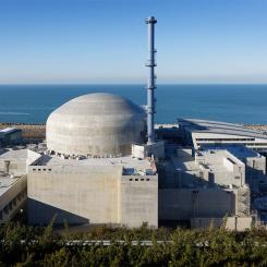 Reaktorn Flamanville 3 i Normandie, Frankrike, togs i kommersiell drift den 21 december 2024. Enheten förväntades ursprungligen tas i bruk för 12 år sedan. Foto: EDF.