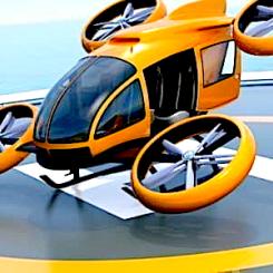 Testflygning av Archers eVTOL-flygplan Midnight, som utvecklas för korta urbana flygningar. Foto: Archer Aviation.