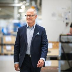 Erik Stenfors, vd på Hanza. Foto: Fredrik Karlsson Solsta Foto