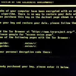 Exempel på ransomware. Bild: BlueBreezeWiki/Wikimedia Commons