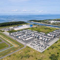 H2APEX förvärvar HH2E Lubminwerk GmbH tillsammans med ett strategiskt viktigt vätgasprojekt på anläggningen i nordtyska Lubmin. Illustration: H2APEX