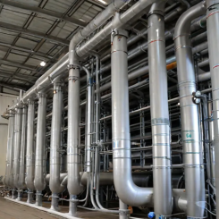 Given är främst inriktad på två sektorer: energiintensiva industrier och ren teknik. Vätgasrör. Arkivbild.
