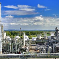 Brittiska Ineos fabrik i Köln, Tyskland: Foto Ineo