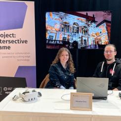 – Intresset för att använda spelteknik utanför spelbranschen växer både i Sverige och resten av världen, säger Pernilla Lindmark, projektledare för Intersective Game. Foto: Skellefteå Science City