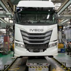 Nordiska tungviktare byggs i Madrid. Foto: Iveco