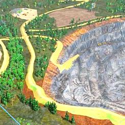 Palladium mineraler. Foto: Heraeus