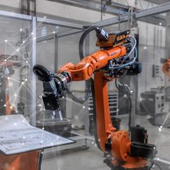 KUKA har sitt huvudkontor i Ålborg och är en av de största aktörerna inom industriell automation. Koncernen omsätter över fyra miljarder euro och har cirka femton tusen anställda världen över. KUKA Digital samarbetar med Noux Node för att bredda sitt erbjudande inom digitalisering av industrin.
© KUKA-Group