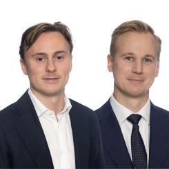 Lukas Andersson och Carl-Johan Wennberg. Foto: PA Consulting