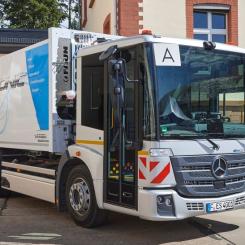 Nu har Mercedes-Benz startat serieproduktion av eEconic – företagets andra eldrivna lastbilsmodell.