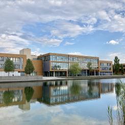 Infineons huvudkontor utanför München. Foto: Mucber/Wikimedia Commons