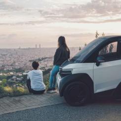 Nissans senaste skapelse Nanocar. Foto: Nissan