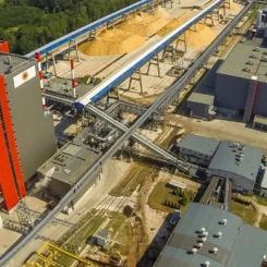 Produktionsanläggning för förpackningsmaterial och wellpappslösningar belägen i Ostrołęka i nordöstra Polen. Foto: Stora Enso